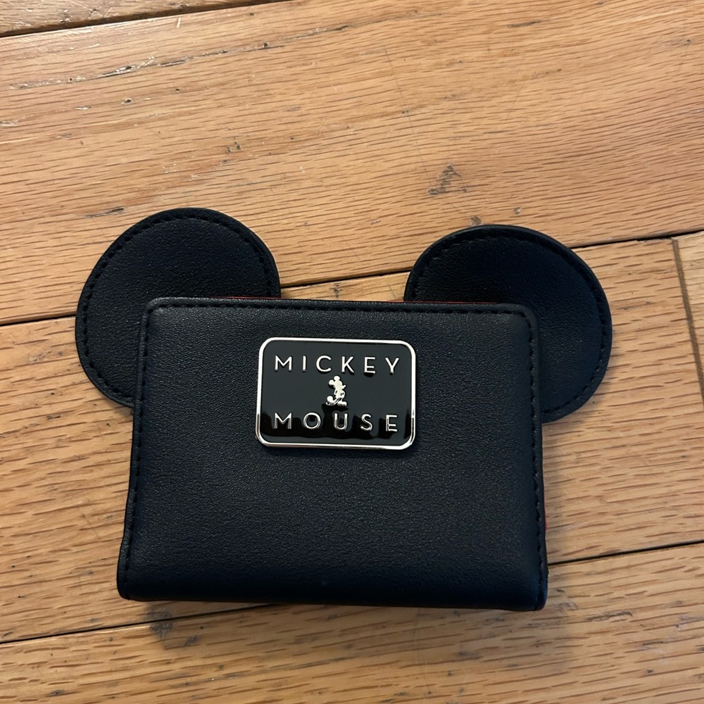 Mickey Mouse Wallet with Ear Details